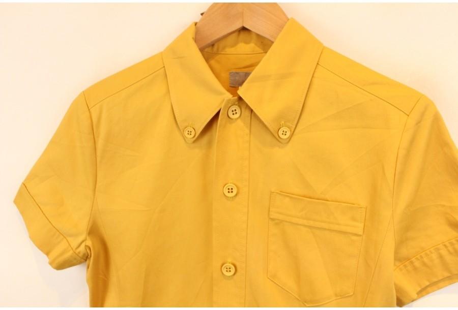 (90% 할인) INED cotton100% mustard Yellow color onep 4