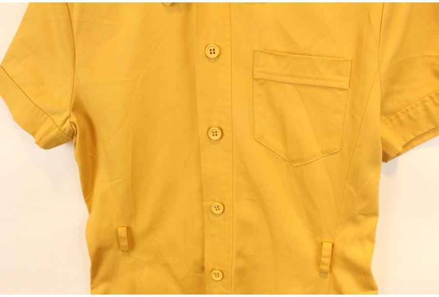 (90% 할인) INED cotton100% mustard Yellow color onep 5