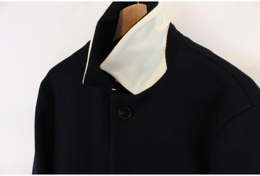 (80% 할인) STUDIOUS 스튜디오스 wool55% white black collar 5