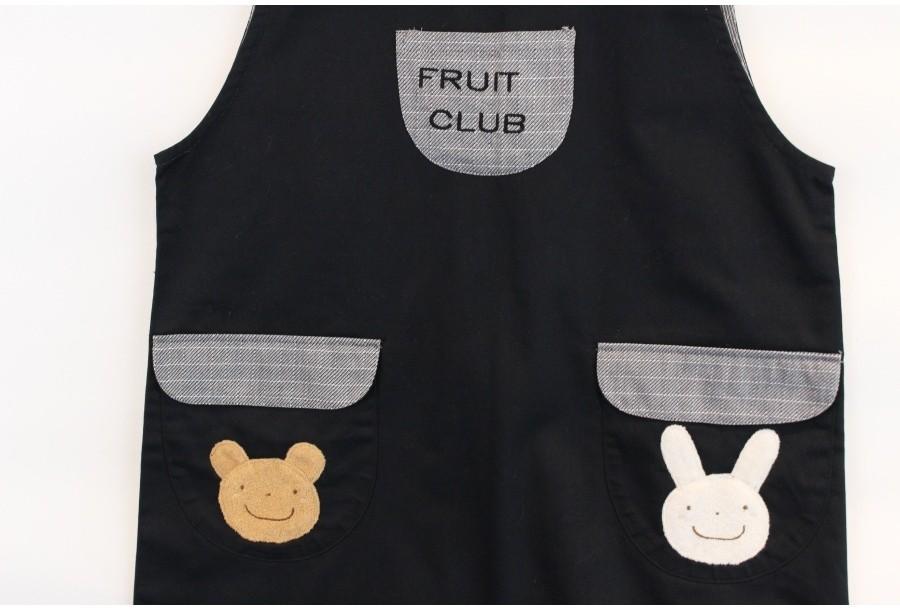 TYCHEZ VINTAGE cotton+poly frut character patch Ap 6
