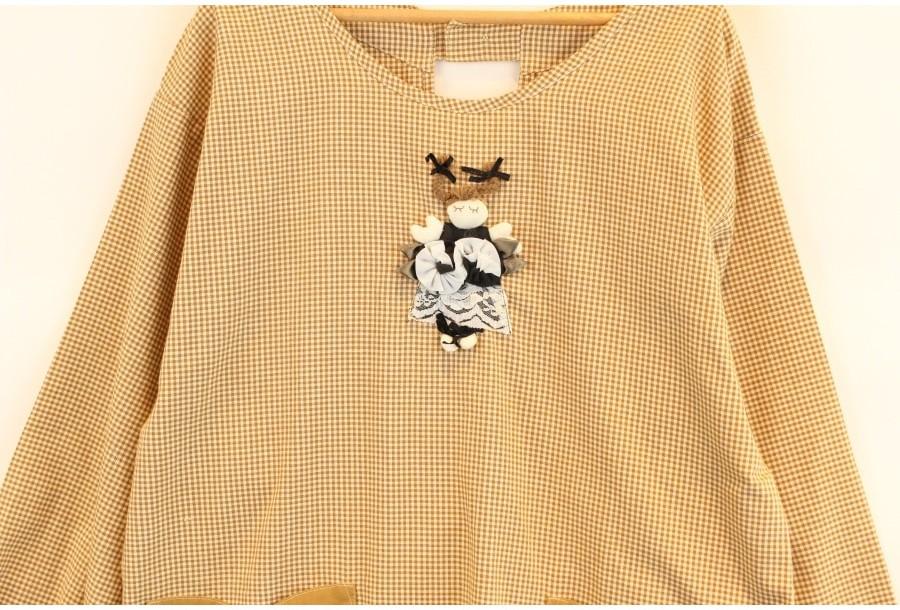 TYCHEZ VINTAGE cotton+poly vintage character Apron 5