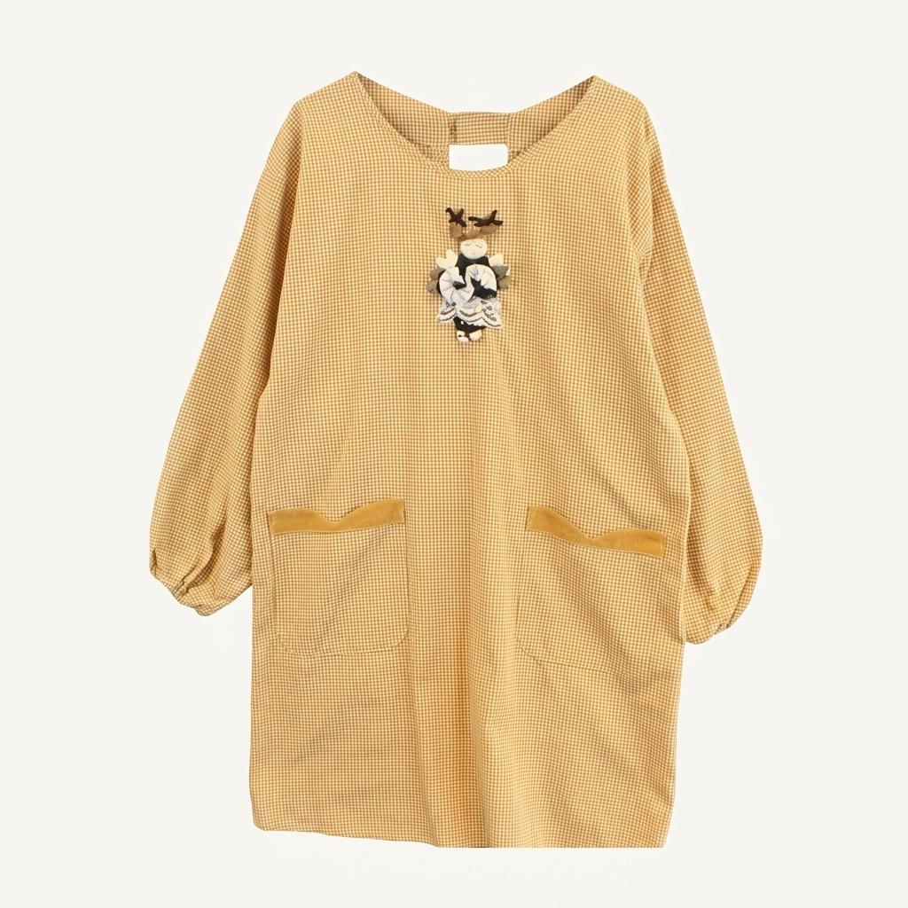 TYCHEZ VINTAGE cotton+poly vintage character Apron 1