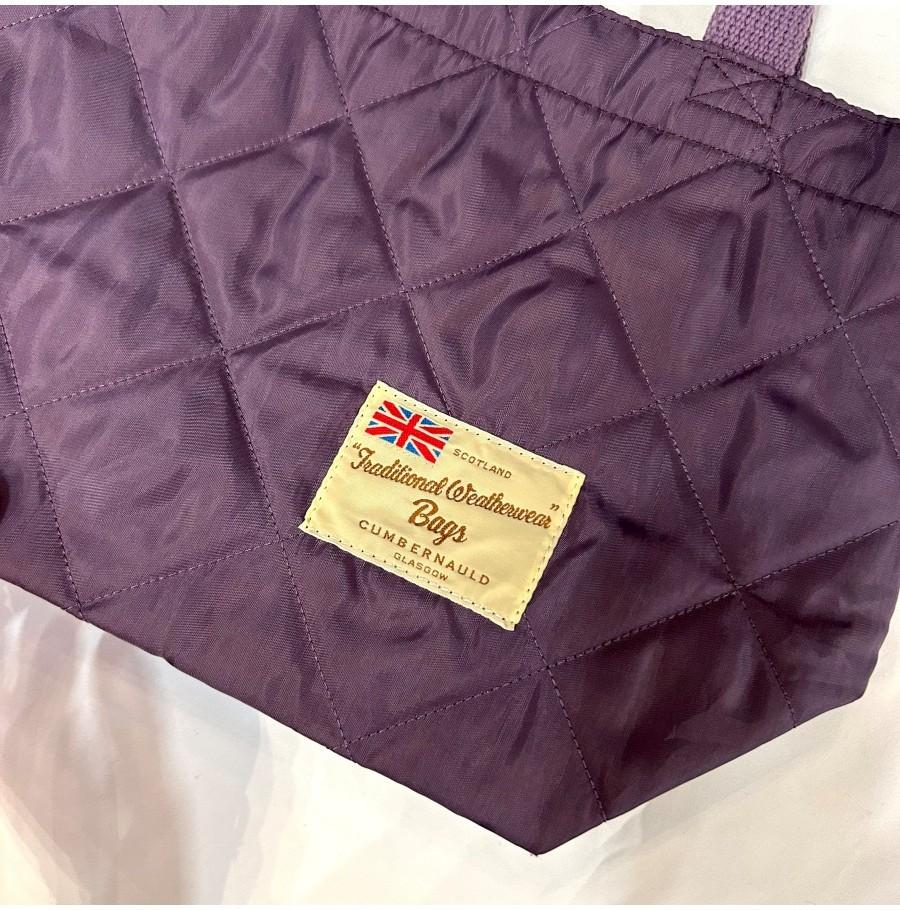 Traditional Weatherwear 트래디셔널 웨더웨어 purple tote bag 3