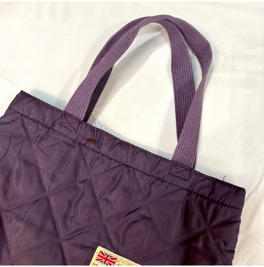 Traditional Weatherwear 트래디셔널 웨더웨어 purple tote bag 4