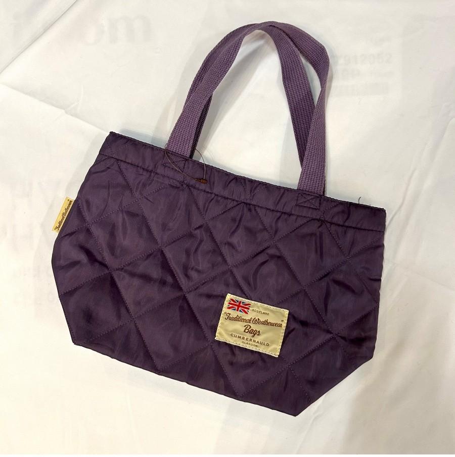 Traditional Weatherwear 트래디셔널 웨더웨어 purple tote bag 2