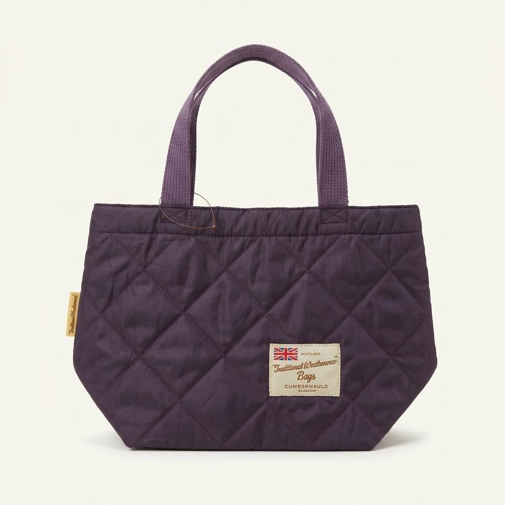 Traditional Weatherwear 트래디셔널 웨더웨어 purple tote bag 1