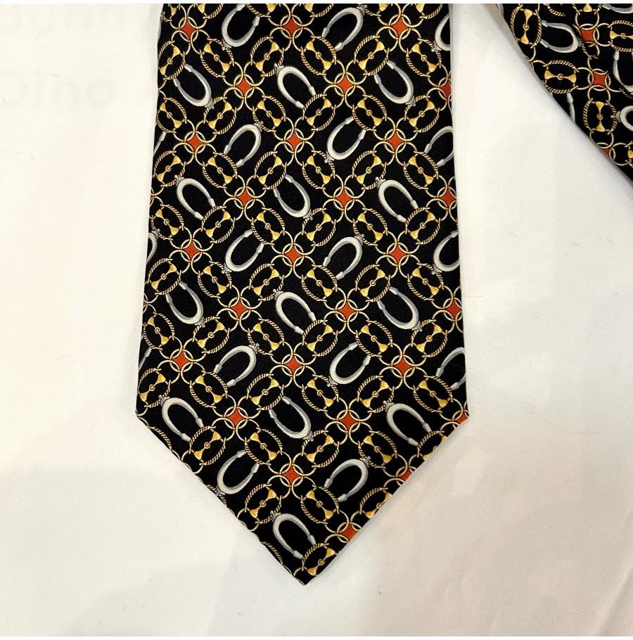 FENDI 펜디 silk100% necktie 6