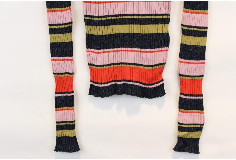 (90% 할인) MOUSSY stripe color mix knit (미사용품) 7
