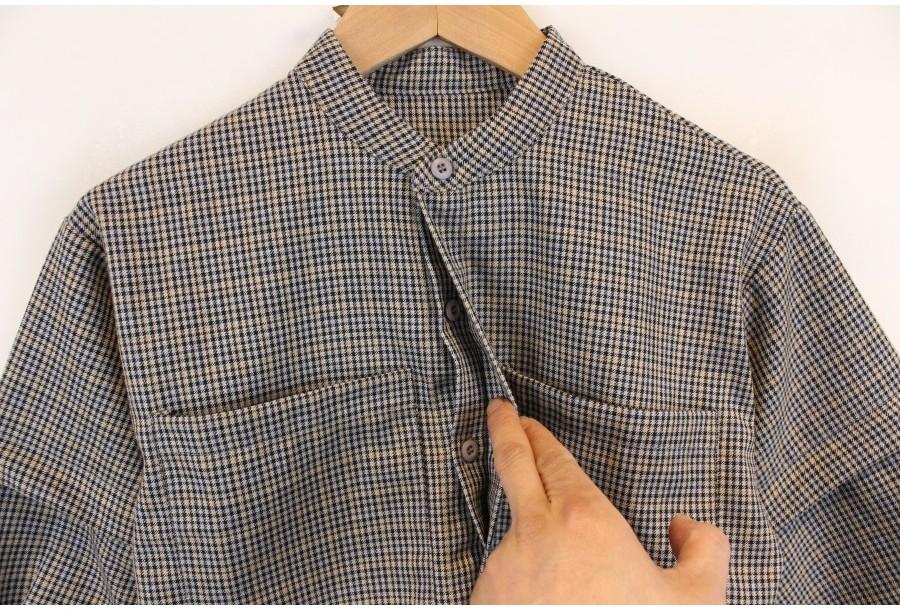 (90% 할인) THE OTOGIBANASHI SUPPLY Poly Rayon check 11