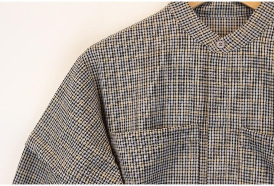 (90% 할인) THE OTOGIBANASHI SUPPLY Poly Rayon check 4