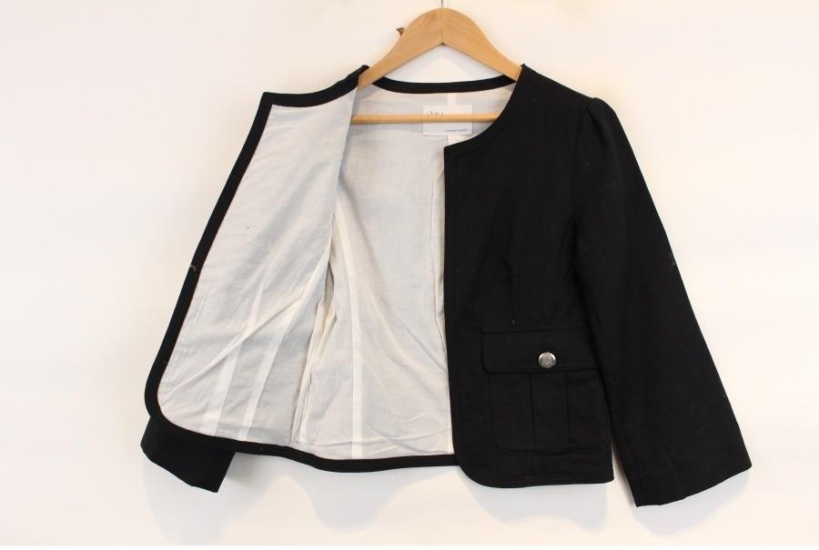 (80% 할인) IENA 이에나 cotton + Linen non collar black 2