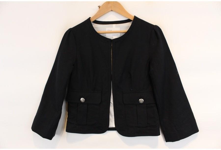 (80% 할인) IENA 이에나 cotton + Linen non collar black 4