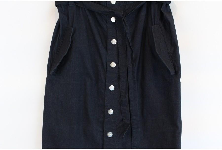 (90% 할인) SWEET MOMMY vintage button beltid skirt 5