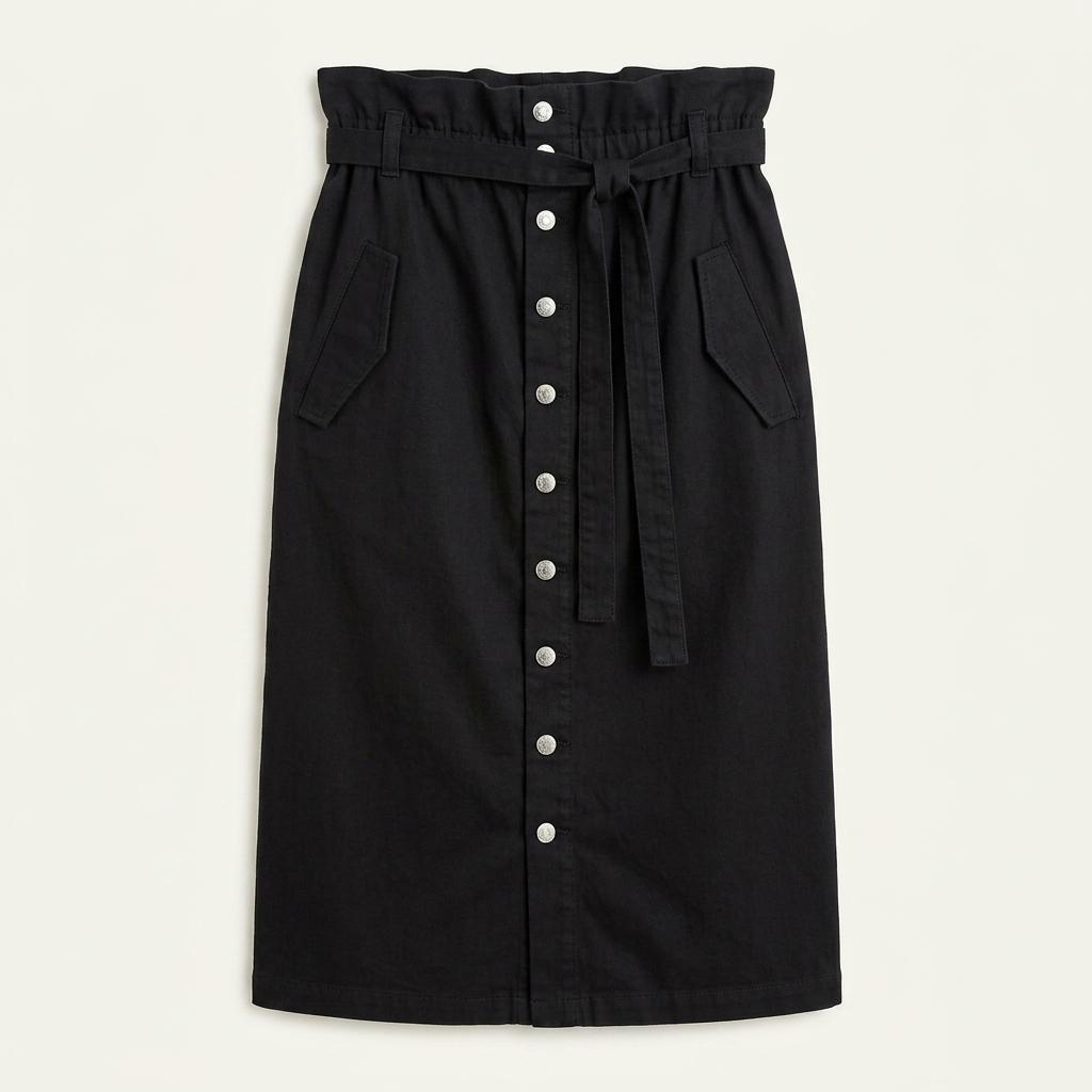 (90% 할인) SWEET MOMMY vintage button beltid skirt 1