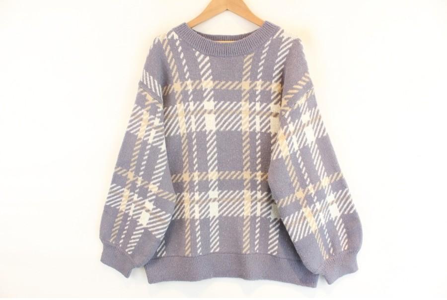 (90% 할인) C.O.L.Z.A Acryl+poly pattern knit 2