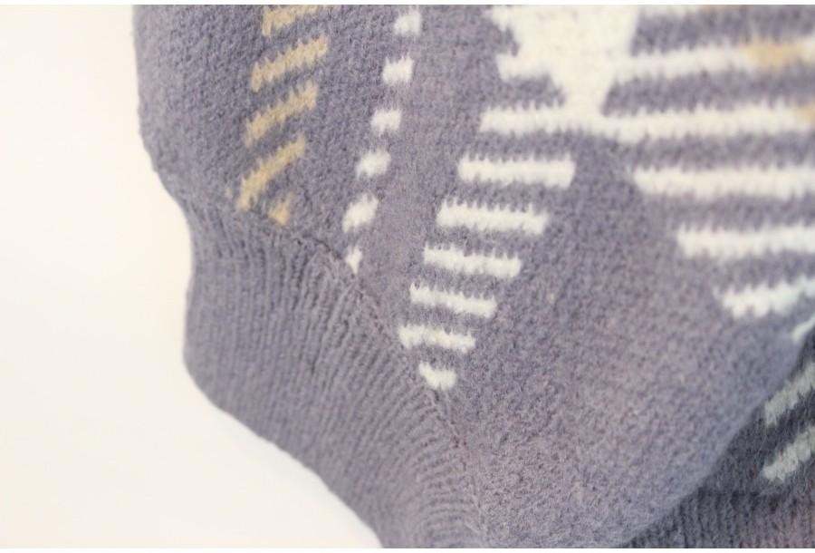 (90% 할인) C.O.L.Z.A Acryl+poly pattern knit 8