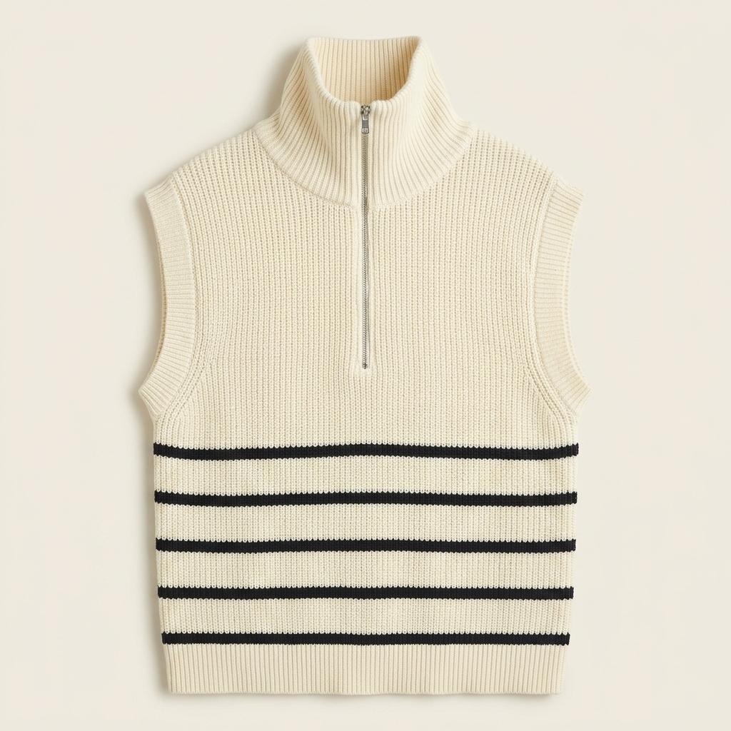 (90% 할인) 2PINK stripe pattern zipup knit 1