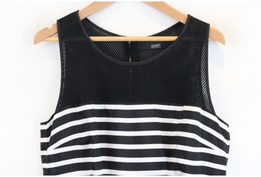 (90% 할인) SEVENTY Sergio Tcgon stripe pattern Net s 4
