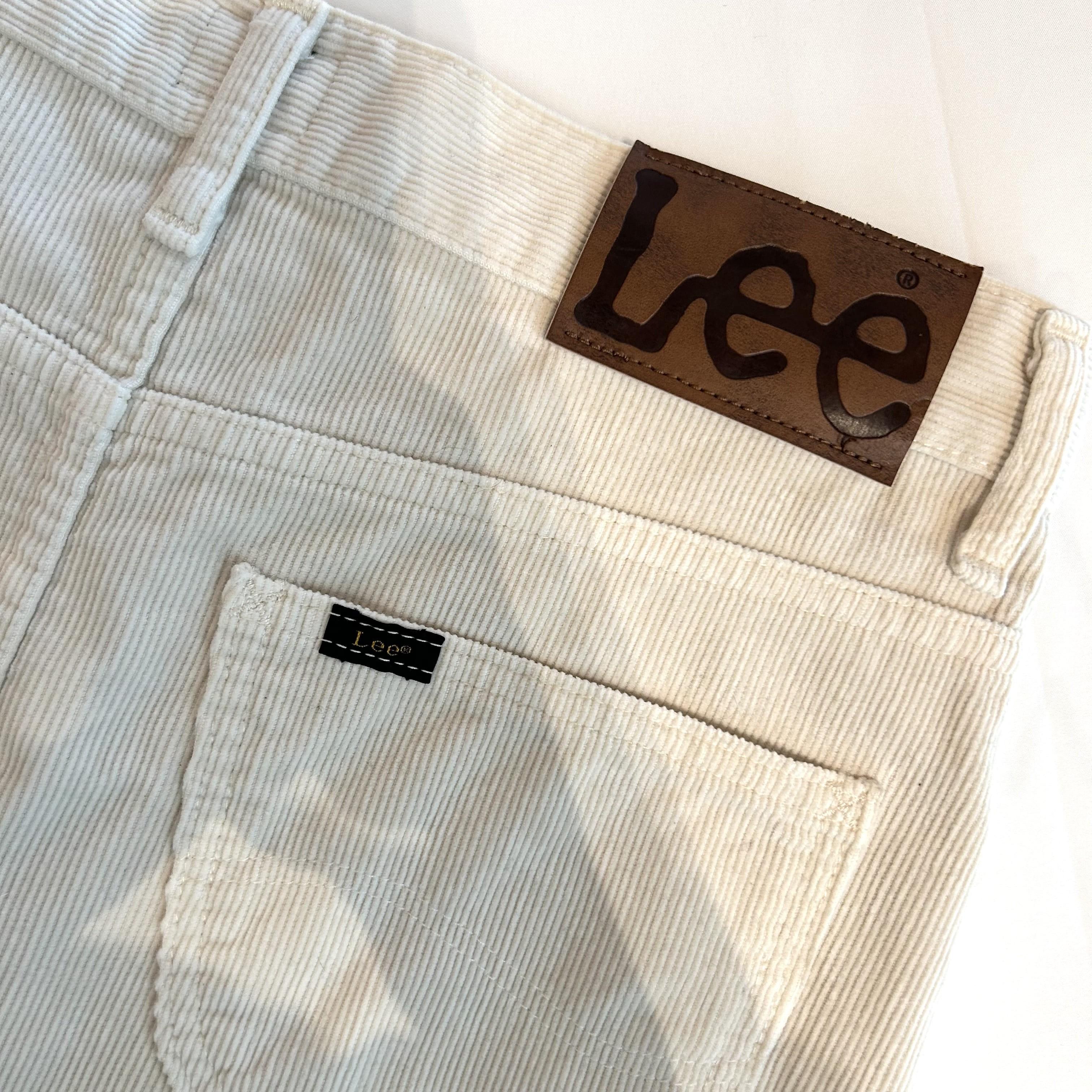 (80% 할인) LEE 리 white corduroy skirt 2