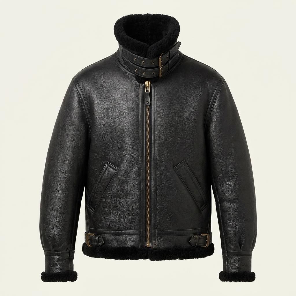 (40% 할인) AVIREX TYPE-B-3 아비렉스 B-3 무스탕 가죽자켓 32size 1