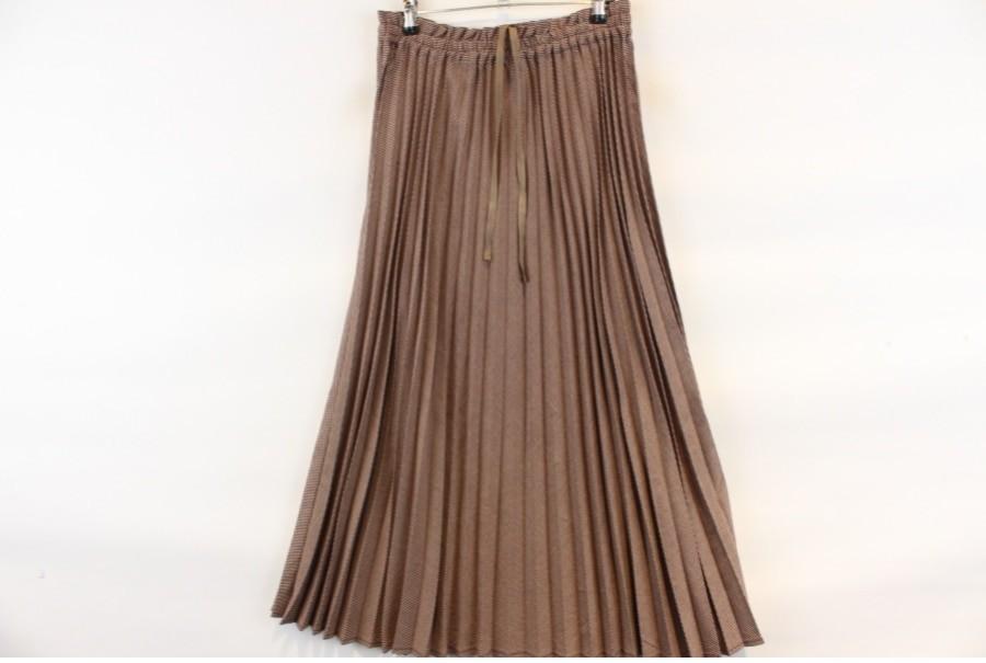 (90% 할인) EARTH MUSIC&ECOLOGY pattern pleats skirt 2