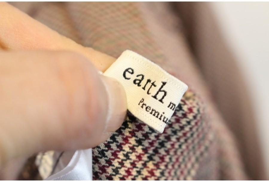 (90% 할인) EARTH MUSIC&ECOLOGY pattern pleats skirt 11
