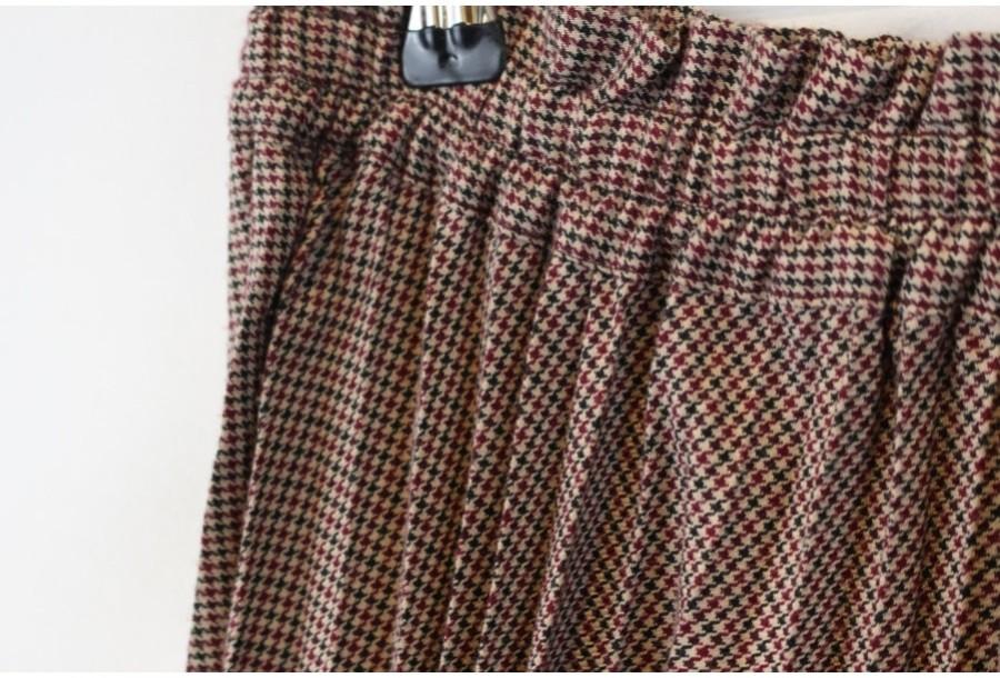 (90% 할인) EARTH MUSIC&ECOLOGY pattern pleats skirt 9