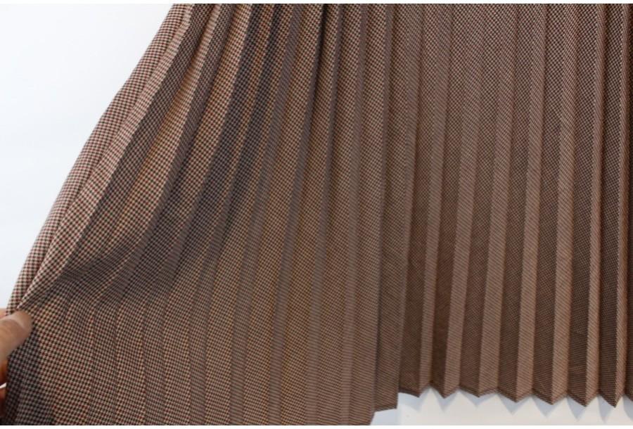 (90% 할인) EARTH MUSIC&ECOLOGY pattern pleats skirt 8