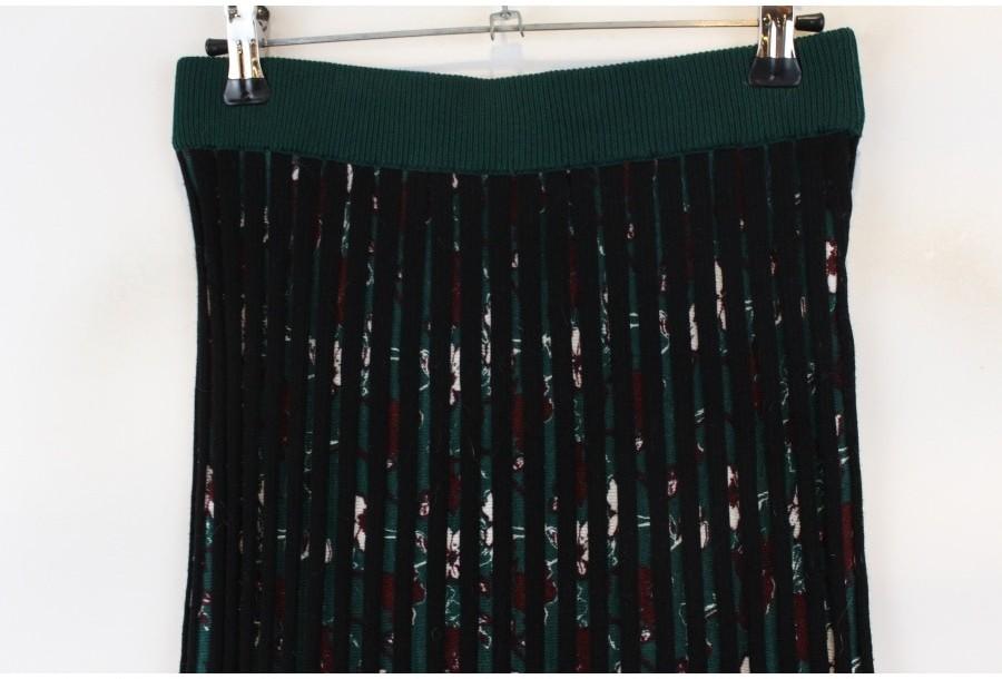 (90% 할인) White Robe flower pattern knit skirt 5