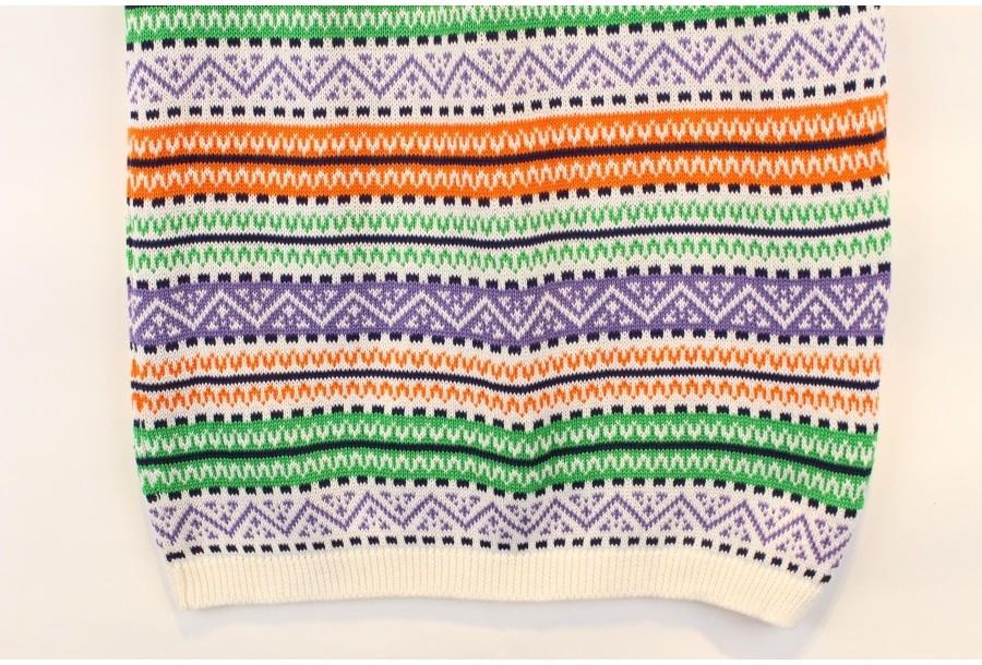 (90% 할인) DADADO pattern knit skirt 4