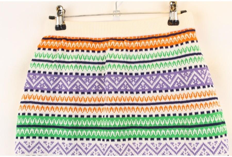 (90% 할인) DADADO pattern knit skirt 5