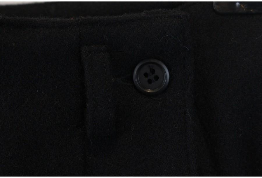 (90% 할인) TYCHEZ VINTAGE wool90% black wrap skirt 10