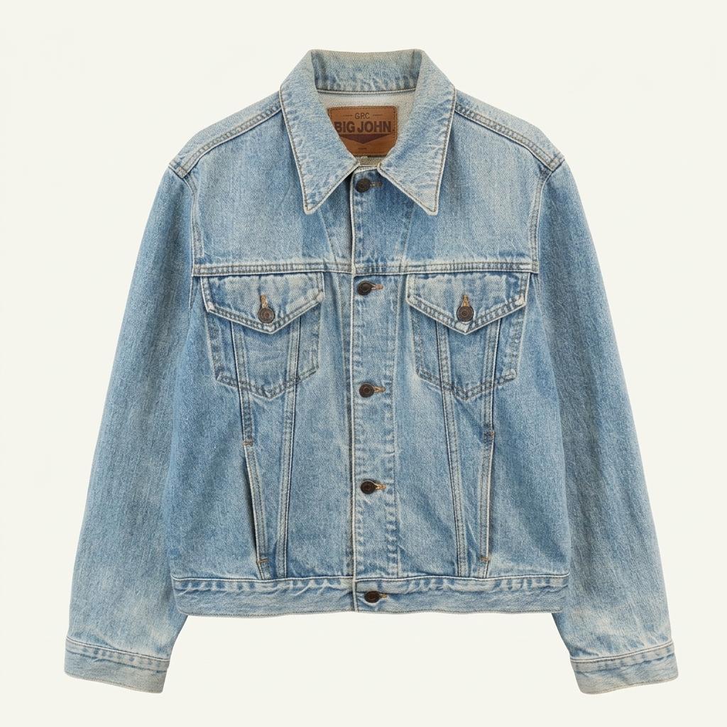 (80% 할인) BIG JOHN Spirit 빅존 Light Denim jacket 라이트 1