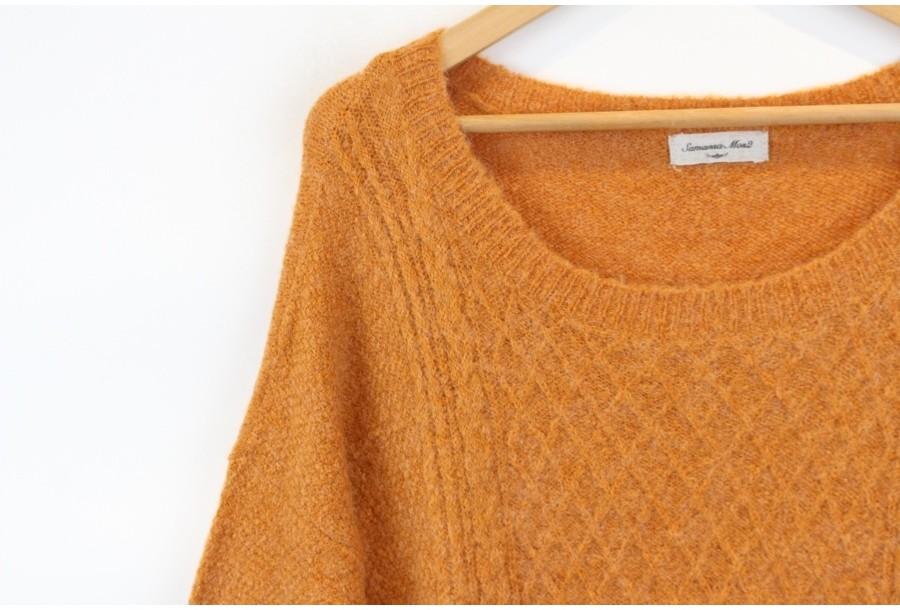 (90% 할인) Samansa Mos2 wool+mohair 사만사 모스모스 울+모헤어 4