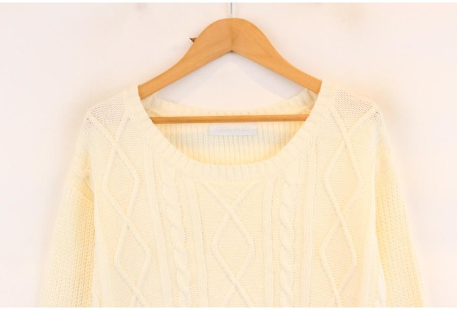 (90% 할인) CECIL McBEE basic cable knit 4