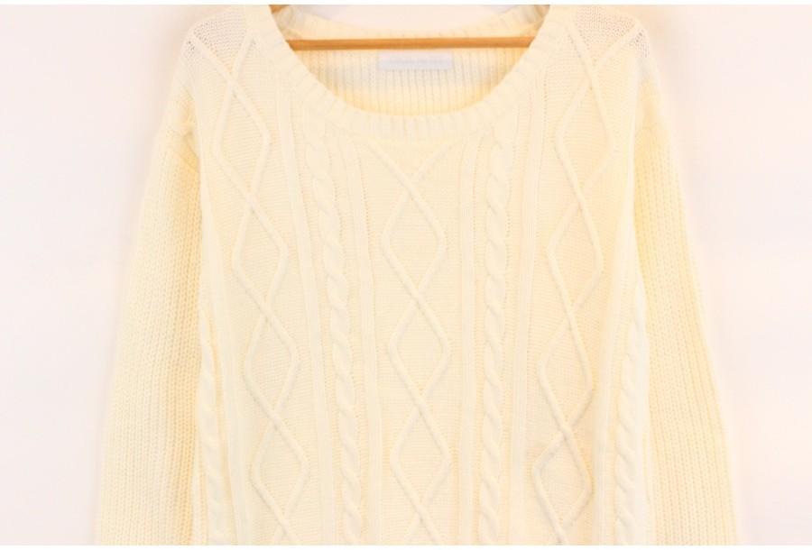 (90% 할인) CECIL McBEE basic cable knit 5
