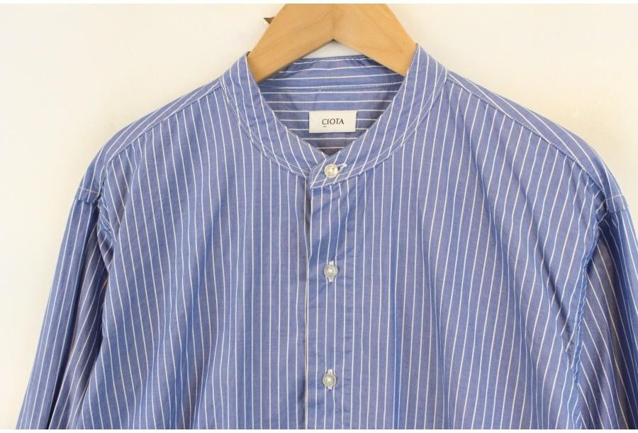 (80% 할인) [CIOTA] 시오타 cotton100% Henly neck shirts 5