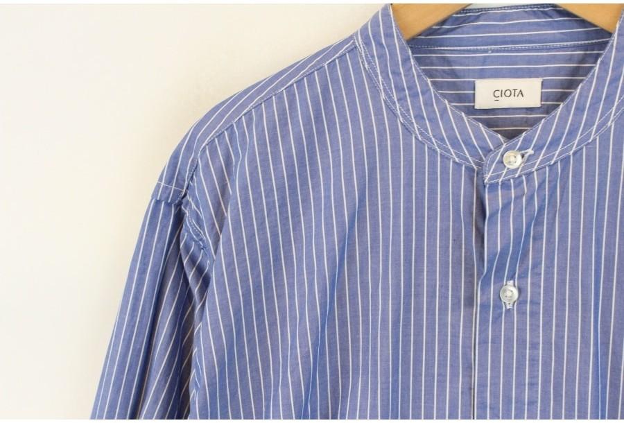 (80% 할인) [CIOTA] 시오타 cotton100% Henly neck shirts 4