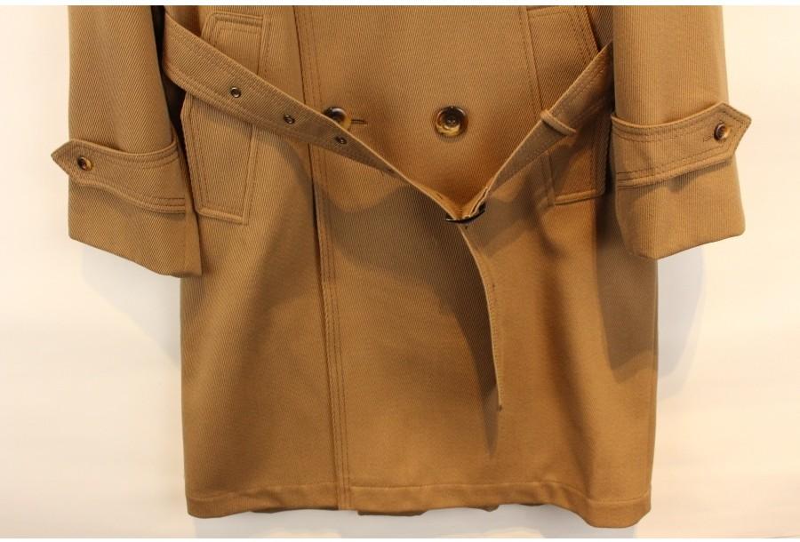 (80% 할인) BELTER wool45% beltid Double Trench coat 9