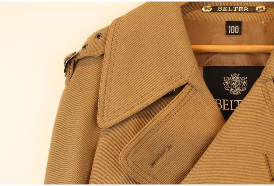 (80% 할인) BELTER wool45% beltid Double Trench coat 4