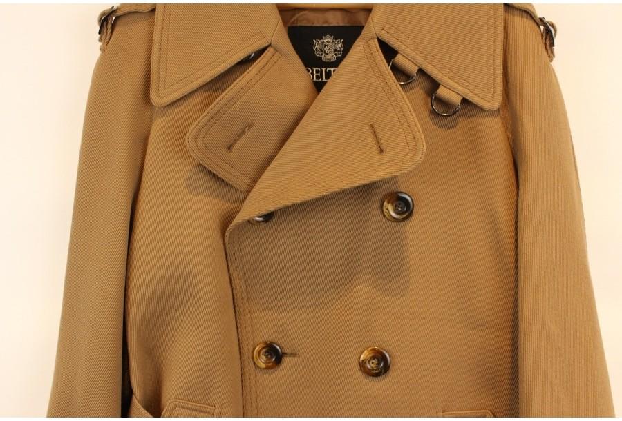 (80% 할인) BELTER wool45% beltid Double Trench coat 6