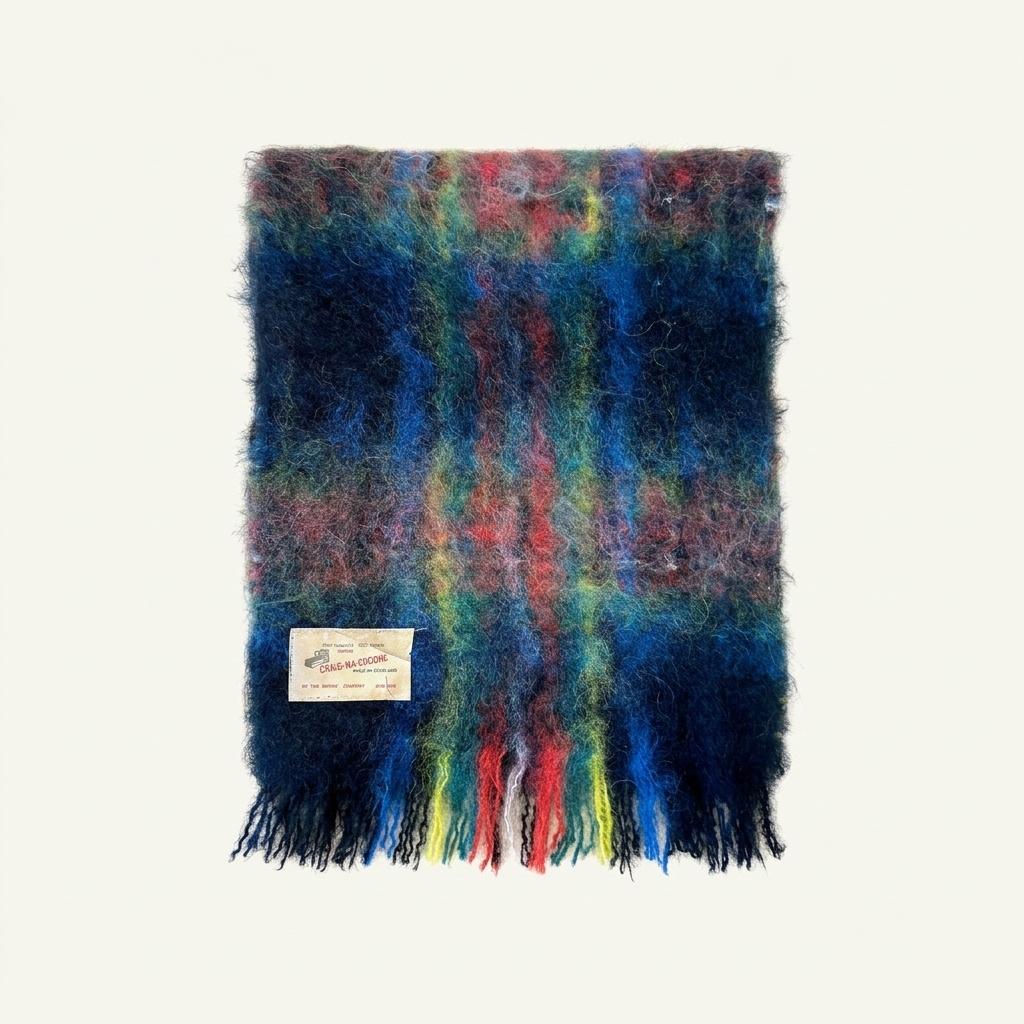 CRAIG-NA-CREIDHE mohair+wool MADE IN SCOTLAND muff 1