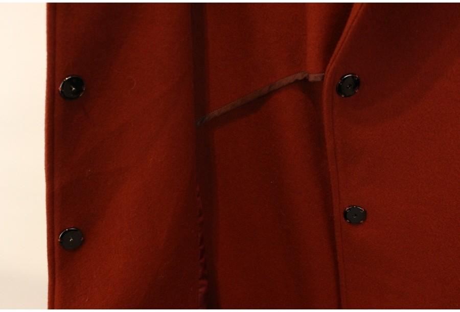(80% 할인) Lallia Mu by Harusami wool100% hood coat 9