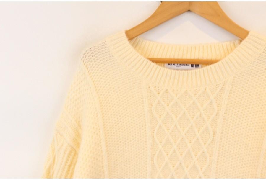 (90% 할인) INESDELA FRESSANGE paris x uniqlo wool+al 4
