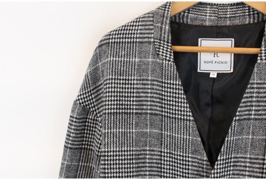 (90% 할인) ROPE PICNIC 로페 glen check pattern non col 4
