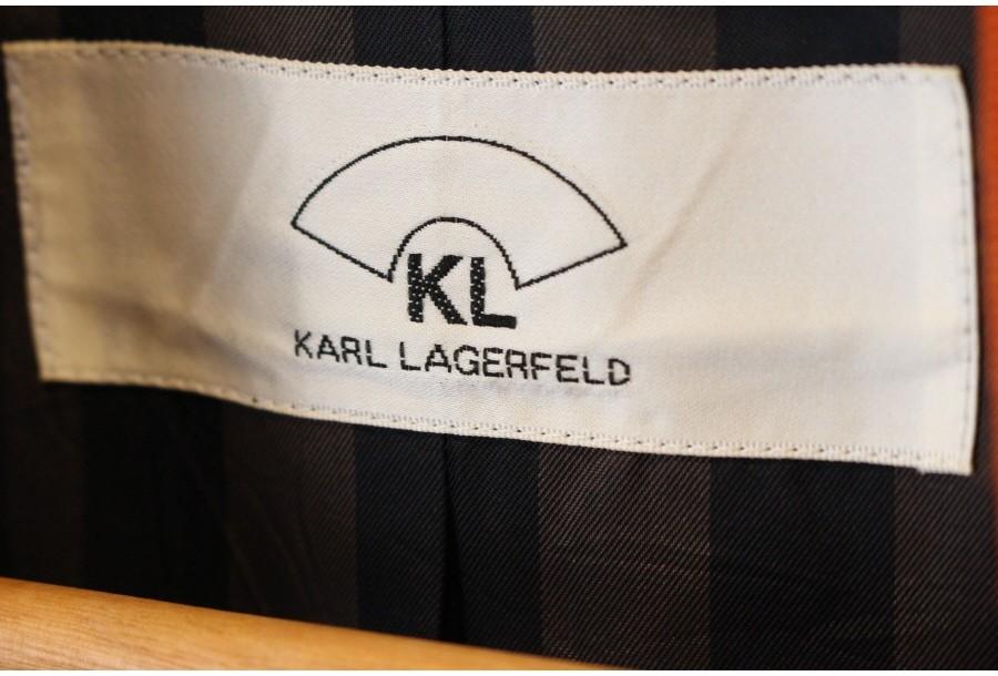 (80% 할인) KARL LAGERFELD wool100% orange color doub 3