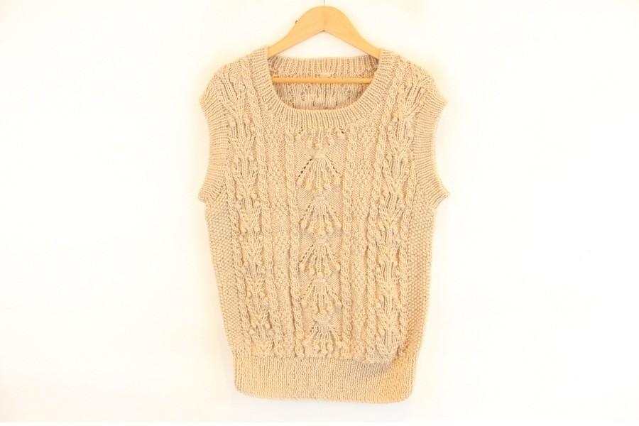 (90% 할인) TYCHEZ VINTAGE pattern sleeveless knit 2