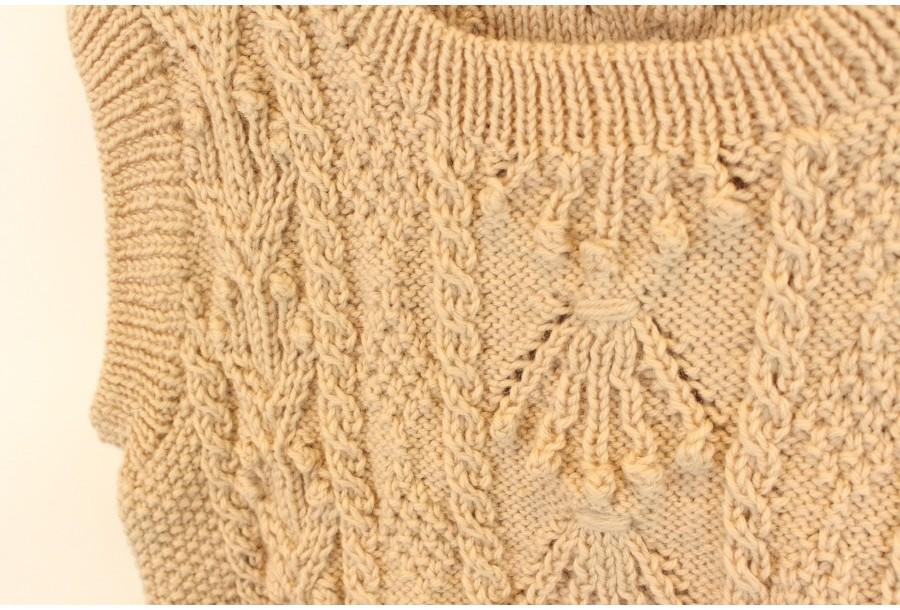 (90% 할인) TYCHEZ VINTAGE pattern sleeveless knit 10