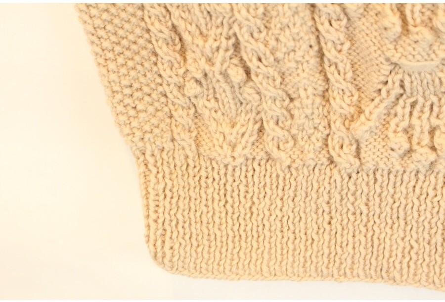 (90% 할인) TYCHEZ VINTAGE pattern sleeveless knit 8