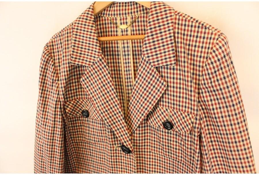 (80% 할인) LEILIAN x Tessuto Alta Moda cotton100% 깅엄 3